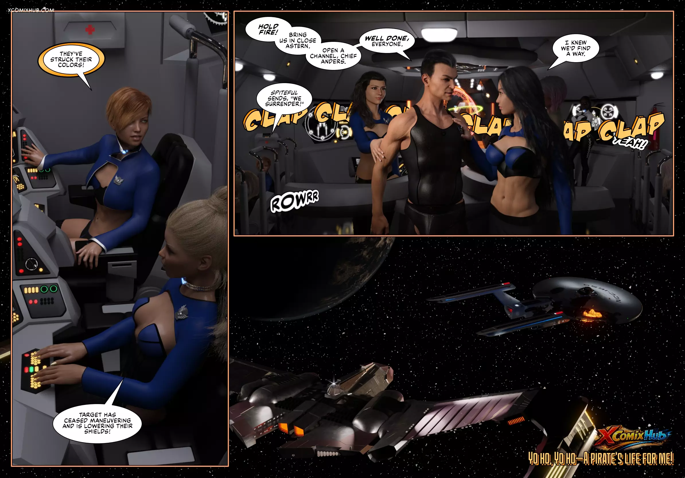 Pirates Of The Coal Sack Chapter 13 Dangerouslines 022 Comic Page 22